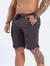 Short Sarja Acetinada Rabo de Peixe com Elastano - Chumbo - comprar online