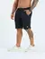 Short Sarja Acetinada Rabo de Peixe - Azul Marinho na internet