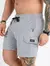 Short Moletom Cargo - Cinza - comprar online