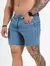 Bermuda Jeans Street Azul Básica - comprar online