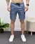 Bermuda Cargo Jeans Essential Escuro na internet