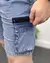 Bermuda Cargo Jeans Essential Escuro - comprar online