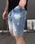 Bermuda Slim Fit Jeans Destroyed Clara na internet