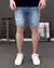 Bermuda Slim Fit Jeans Destroyed Clara - comprar online