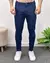 Calça Alfaiataria Masculina Classic Fit - Azul Marinho Azul