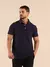Camisa Gola Polo Piquet Masculina - Azul Marinho