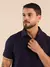 Camisa Gola Polo Piquet Masculina - Azul Marinho - loja online