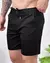 Short Masculino Moitié Cetim Preto