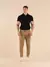 Calça Alfaiataria Ajuste Lateral Bege - comprar online
