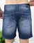 Bermuda destroyed slim escura - comprar online