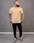 Camiseta Tricô Bege na internet