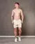 Short Linho Curto Natural - Rodrigs Conceito