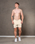Short Linho Masculino Cós Elastico Viscose Linho Elastano - Rodrigs Conceito
