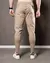 Calça Masculina Sarja Com Elastano - Avelã - Rodrigs Conceito