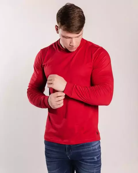 Camisa Manga Longa Flexfit Confort Vermelha