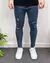 Calça Skinny Jeans Destroyed Escura Holding Power©️ - comprar online