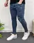 Calça Skinny Jeans Destroyed Escura Holding Power©️ na internet