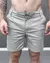 Short Masculino Moitié Cetim Cinza