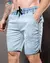 Bermuda Viés Jeans Floral