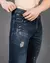 Calça Skinny Jeans Destroyed Escura Holding Power©️ - Rodrigs Conceito