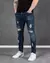 Calça Skinny Jeans Destroyed Escura Holding Power©️ - Rodrigs Conceito