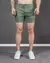 Short Masculino Cotelê Cetim Verde - comprar online