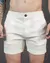 Short Masculino Cotelê Cetim OFF white na internet