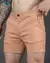 Short Masculino Cotelê Cetim Bege - Rodrigs Conceito
