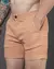 Short Masculino Cotelê Cetim Bege