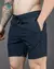Short Tactel Azul marinho