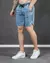 Bermuda Viés Jeans Marmorizado - loja online