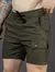 Short Cargo Casual Comfort Verde