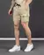 Short Cargo Casual Comfort Bege - Rodrigs Conceito