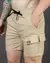 Short Cargo Casual Comfort Bege - loja online