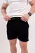 Short Masculino Sarja Comfot Curto Preto - Rodrigs Conceito