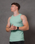 Camisa Masculina Regata Americana Camiseta Canelada - comprar online