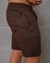 Short Masculino Sarja Comfot - Marrom - Rodrigs Conceito