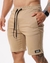Short Masculino Sarja Comfot Cós Elastico - Bege - comprar online