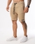 Short Masculino Sarja Comfot Cós Elastico - Bege - Rodrigs Conceito