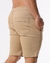 Short Masculino Sarja Comfot Cós Elastico - Bege - loja online