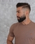CAMISA T-SHIRT COTTON MARRON na internet