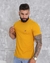 CAMISA T-SHIRT COTTON MOSTARDA
