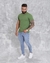 CAMISA T-SHIRT COTTON VERDE