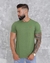 CAMISA T-SHIRT COTTON VERDE na internet