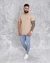 CAMISA T-SHIRT COTTON BEGE na internet