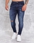 CALÇA MASCULINA JEANS SKINNY DESTROYED - loja online