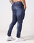 Calça Masculina Jeans Skinny Recorte Lateral Degrade Holding Power na internet