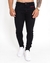 Calça Masculina Sarja com Elastano Básica Preta Skinny Fit