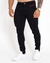 Calça Masculina Sarja Preta Com Elastano Skinny Fit Destroyed Pigmentada - comprar online
