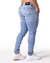 Calça Masculina Skinny Jeans Básica Clara na internet